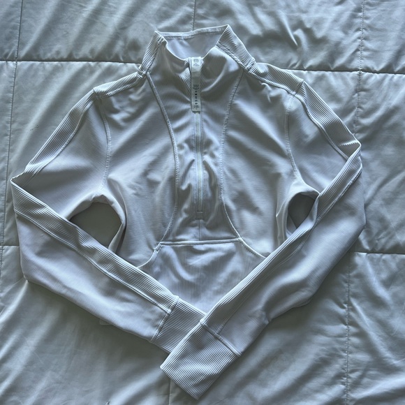 Lululemon Ribbed Quarter Zip - Picture 2 of 7